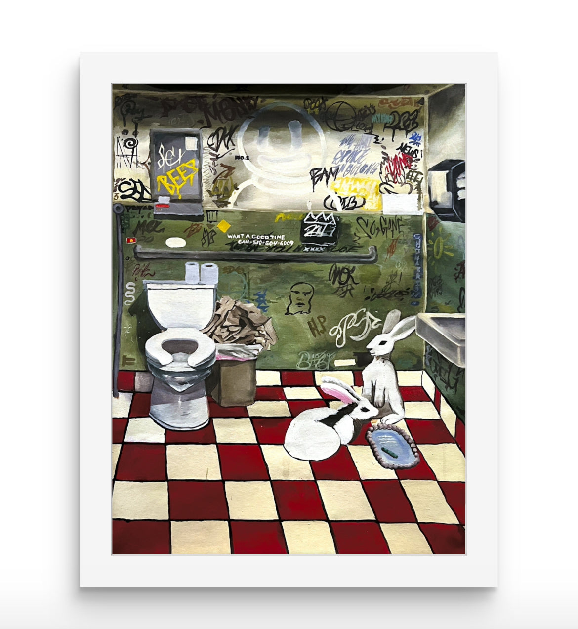 Bathroom Break ( exclusive print )